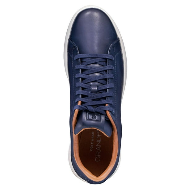 Cole Haan Men's GrandPro Tennis Sneakers Blazer Blue Handstain