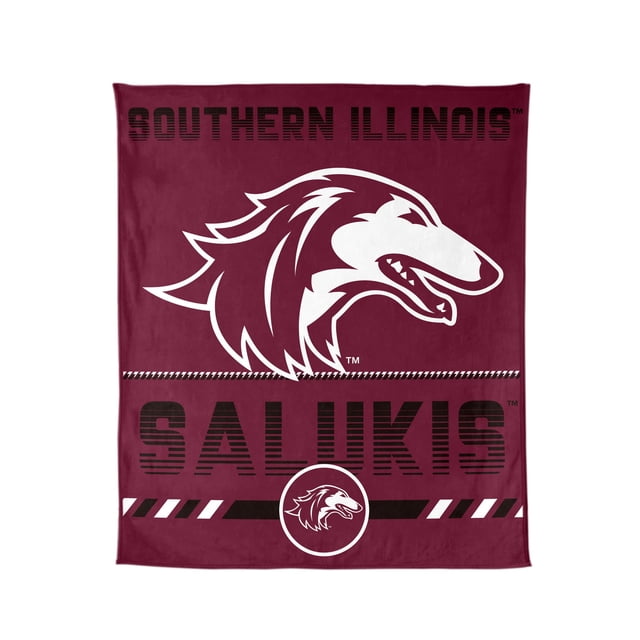 Logo Brands Southern Illinois Salukis 60"x70" Super Plush Blanket