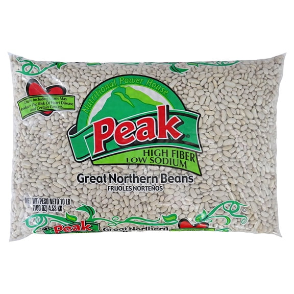 Peak Great Northern Beans 10 lbs.