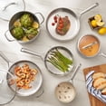 thumbnail image 3 of Member's Mark 10-Piece Modern Tri-ply Cookware Set, 3 of 10