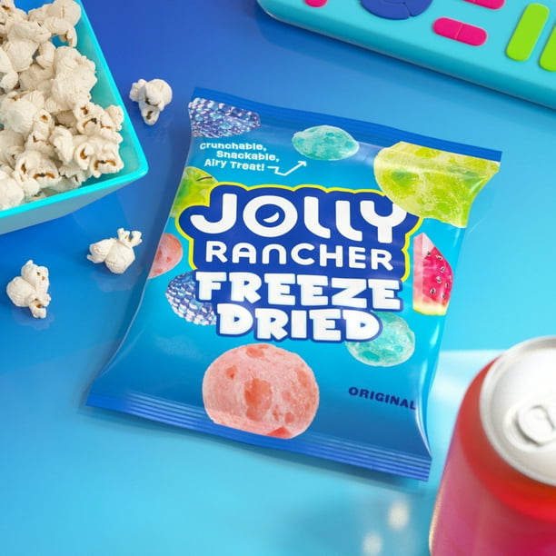 JOLLY RANCHER Freeze Dried Original Flavors Candy, 2 oz., 6 pk