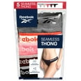 thumbnail image 2 of Reebok Women's 5-Pack Seamless Thong, 2 of 4