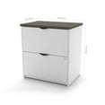 thumbnail image 3 of Bestar Innova HomePro 92000 L-Shaped Desk with Lateral File and Bookcase (Various Colors), 3 of 4