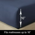 thumbnail image 3 of Harmony Home 6-Piece Viscose Made from Bamboo Sheet Set, Assorted Sizes, 3 of 5