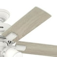thumbnail image 3 of Hunter 44" Crystal Peak Indoor Ceiling Fan with LED 3 Light and Pull Chain, 3 of 9