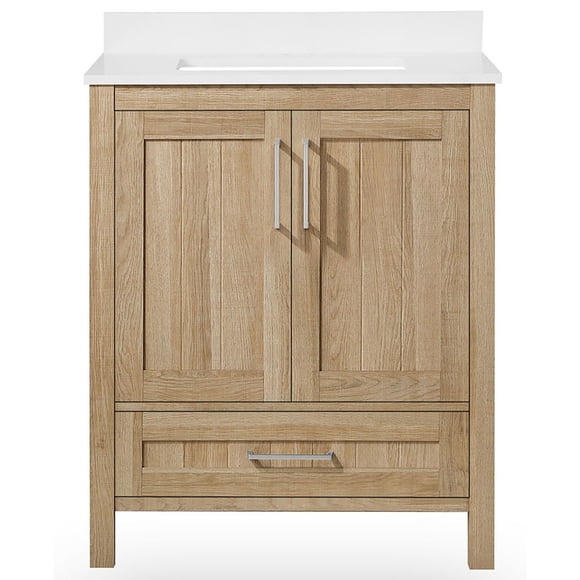 OVE Decors Kansas 30" W x 19" D Freestanding Bathroom Vanity With Sink