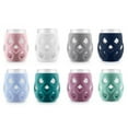 thumbnail image 1 of Ello Cru 17 oz. Stemless Glass Wine Set with Silicone Protection, 8 Pack, 1 of 4