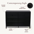 thumbnail image 4 of Little Seeds Aster 6-Drawer Dresser, Choose Color, 4 of 9