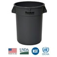 thumbnail image 3 of Huskee 32-Gallon Heavy Duty Trash Can, Gray, 3 of 9
