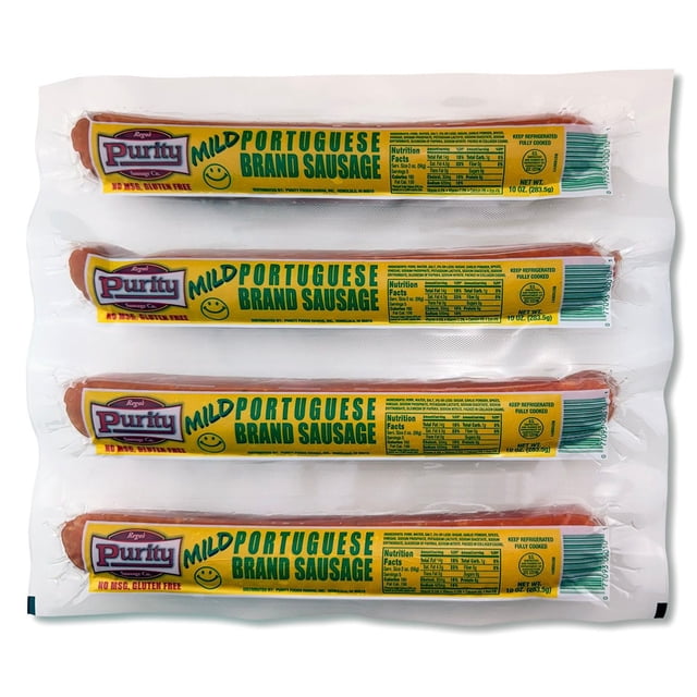 Purity Portuguese Sausage, Mild 40 oz.