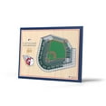 thumbnail image 1 of YouTheFan MLB 5-Layer Stadium View 3D Wall Art, Assorted Teams, 1 of 5