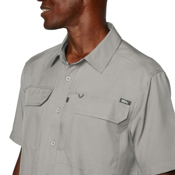 Eddie Bauer Men's Short Sleeve Woven Tech Shirt - Samsclub.com