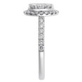 thumbnail image 5 of 1.20 CT. T.W. Round Cluster Halo Diamond Ring in 14K Gold, 5 of 6