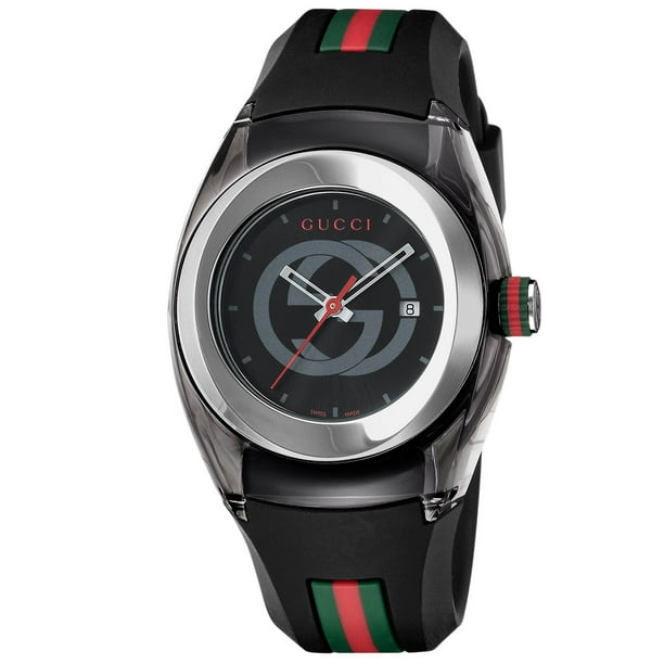 GUCCI クォーツ腕時計 ブラック　GUCCI SYNC 腕時計 Gucci Sync Quartz Rubber Watch, 45mm - Samsclub.com