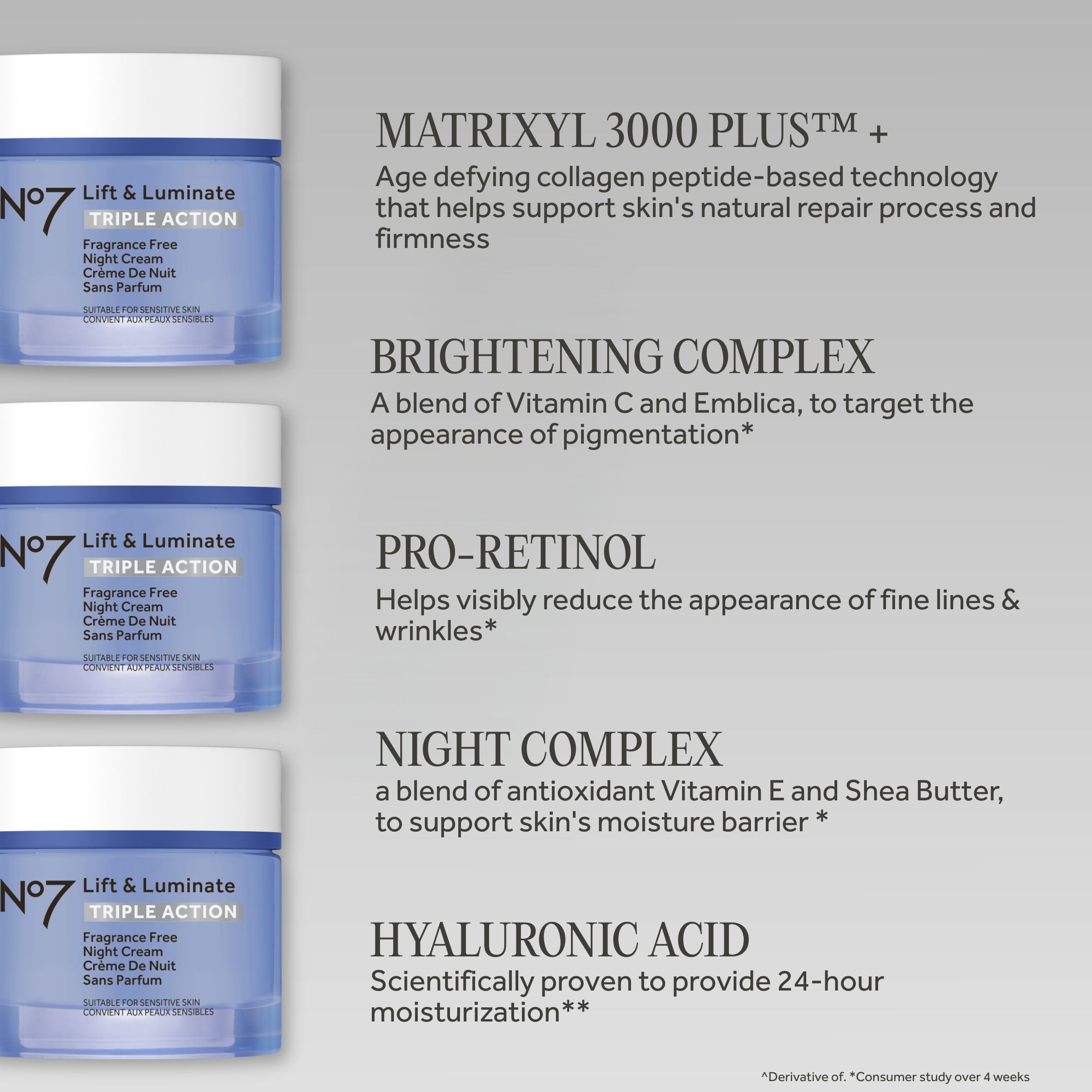 No7 Lift & Luminate Day and Night Cream Set - Samsclub.com