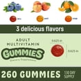 thumbnail image 5 of Member's Mark Adult Multivitamin Gummies, Assorted Fruit Flavors, 260 ct., 5 of 6
