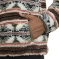 thumbnail image 3 of Hurley Boys Sherpa Printed Quarter-Zip Jacket, 3 of 7
