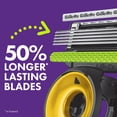 thumbnail image 3 of Gillette Labs Official Vikings Licensed Men's Razor, Handle + 8 Cartridges, 3 of 10