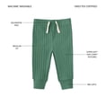 thumbnail image 2 of Member's Mark Baby 3-Pack Organic Cotton Pant, 2 of 5
