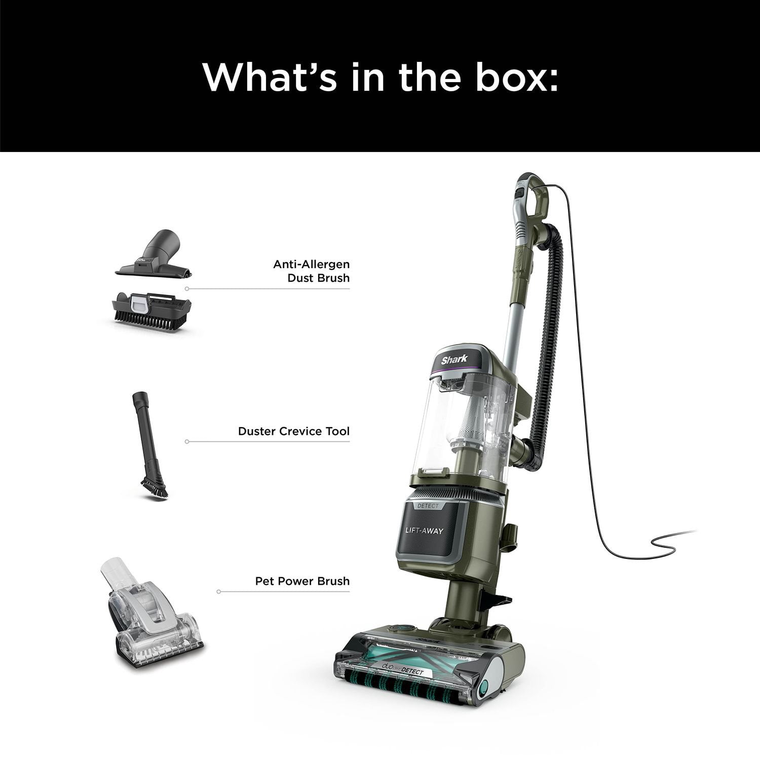 Shark Detect Lift-Away ADV Upright Vacuum with DuoClean Detect
