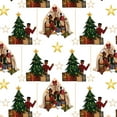 thumbnail image 3 of Mah Melanin Harmony and Cheer Premium Wrapping Paper, 4 pk., 3 of 5
