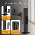 thumbnail image 7 of Lasko 32" Oscillating Ceramic Tower Space Heater with Remote, 7 of 12