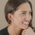thumbnail image 7 of Lab Created Diamond Earrings in 14K Gold, 7 of 7