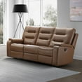 thumbnail image 7 of Waylen Top-Grain 3-Piece Leather Reclining Set, 7 of 19
