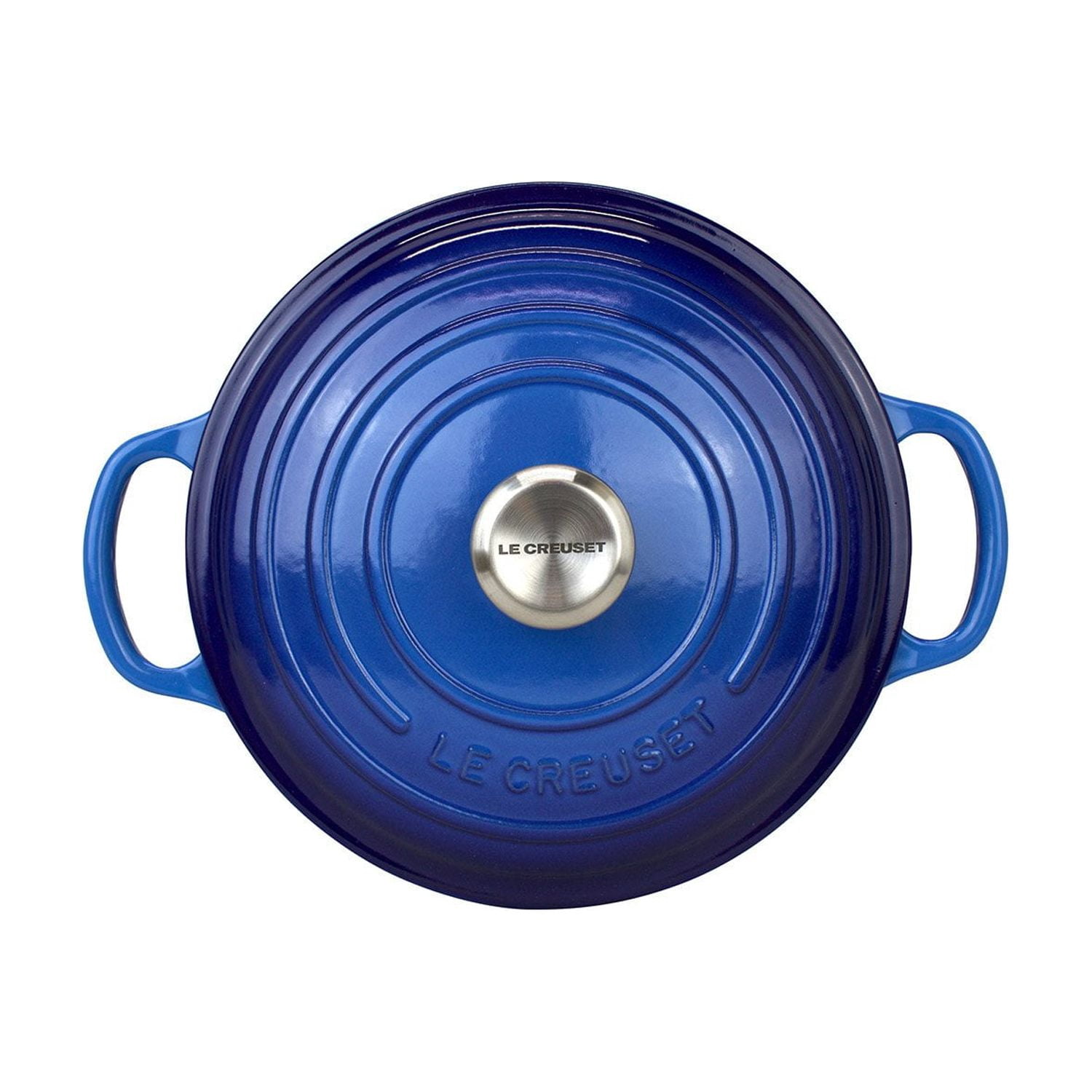 LE CREUSET 青いローフパン 28cm Le Creuset Signature Cast Iron Round Dutch Oven, Assorted Sizes