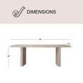 thumbnail image 5 of Mila 7-Piece Wood & Boucle Dining Set, Assorted Colors, 5 of 16