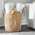 thumbnail image 3 of Member's Mark Decorative Woven Cattail Natural Basket, 3 of 5