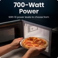 thumbnail image 4 of Chefman 0.7 Cu. Ft. Countertop Microwave Oven, 700W, 4 of 8