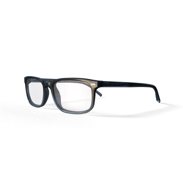 Geoffrey Beene XL G542 Grey Rectangular Shaped Eyeglasses