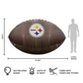 thumbnail image 4 of Logo Brands Pittsburgh Steelers Pre-Lit 10'x6' Inflatable Football, 4 of 6
