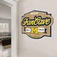 thumbnail image 3 of YouTheFan Michigan Wolverines 17"x12.5" 3D Multi-Layered Fan Cave Sign, 3 of 5