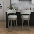 thumbnail image 7 of HH2 Home Lawton Wood Counter Height or Bar Height Swivel Stool, 7 of 13