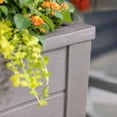 thumbnail image 9 of Step2 Lakewood Resin Dark Cedar Planter, Choose Type, 9 of 11