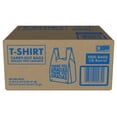 thumbnail image 1 of T-Shirt Carry-Out Bags, 11.5" x 6.5" x 22" 1,000 ct., 1 of 5