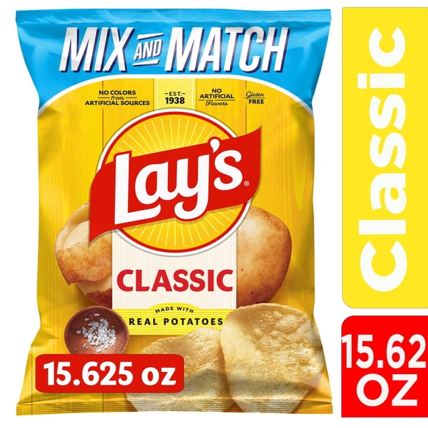 Lay's Classic Potato Chips, 15.625 oz. - Samsclub.com