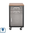 thumbnail image 4 of Seville Classics UltraHD Interlocking 2-Drawer Rolling Storage Cabinet, 20"W x 18"D x 34.5”H, 4 of 18