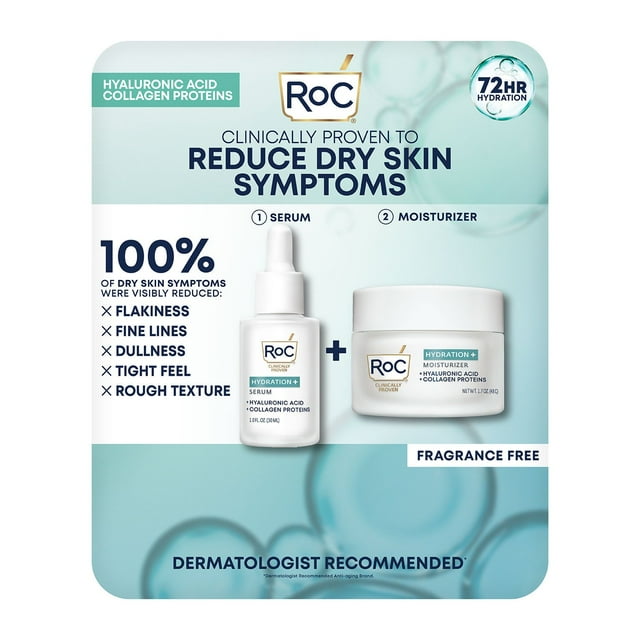 RoC Hydration+ Serum & Moisturizer Duo Kit