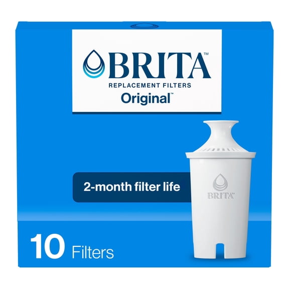 Brita Standard Water Filter Replacement, 10 Pack