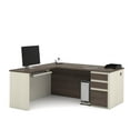 thumbnail image 2 of Bestar Prestige + OfficePro 99000 3-Drawer L-Shaped Desk, 2 of 7