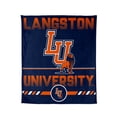 thumbnail image 1 of Logo Brands Langston University Lions 60"x70" Super Plush Blanket, 1 of 7