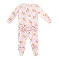 thumbnail image 2 of Angel Dear Baby Girls 2-Way Zipper Footie, 2 of 4