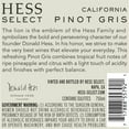 thumbnail image 4 of Hess Select California Pinot Gris 750 ml, 4 of 4