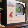 thumbnail image 2 of YouTheFan Washington State Cougars 25-Layer Football Stadium View 3D Wall Art, 2 of 5