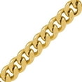 thumbnail image 2 of 7.9MM Curb Link Men's Bracelet in 14K Yellow Gold, 2 of 4