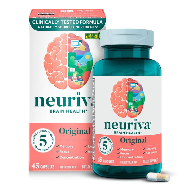 Neuriva Original Brain Health Supplement Capsules, 45 ct.