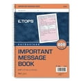 thumbnail image 1 of TOPS Telephone Message Book, Fax/Mobile Section,Two-Part, 400 Forms, 1 of 4